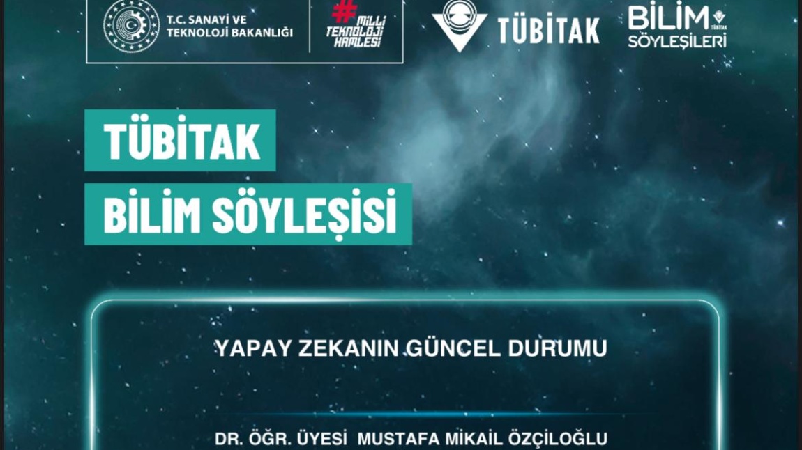 Mercidabık Ortaokulu’nda TÜBİTAK Bilim Söyleşileri Kapsamında Yapay Zekâ Söyleşisi Gerçekleşti 
